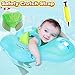 【Upgrade】Baby Swimming Float Ring - Baby Spring Floats Swim Trainer Newborn Baby Kid Toddler Age 3-10 Month (11 - 22lbs) Summer Outdoor Beach Water Bath Toy Swimming Pool Accessories