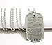 ZXOTTY to My Son I Want You to Believe Love Mom Dog Tag Military Air Force Navy Coast Guard Necklace Ball Chain Gift for Best Son Birthday Graduation Stainless Steel