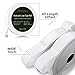 1 Inch x 32 Feet Self Adhesive Hook and Loop Strips by Holotap Fabric Fastener Interlocking Tape (White, 1 Inch)