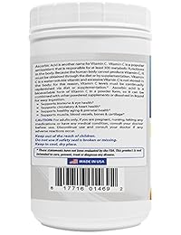 Best Naturals Polvo de vitamina C 100% puro 4 oz (113.5 gramos) en polvo (también llamado ácido...