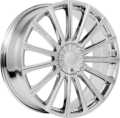 22" Velocity VW10 Chrome Wheels Rims by Wheel Deals 6x139 fit Chevy Chevrolet GMC Ford Mazda Nissan Toyota