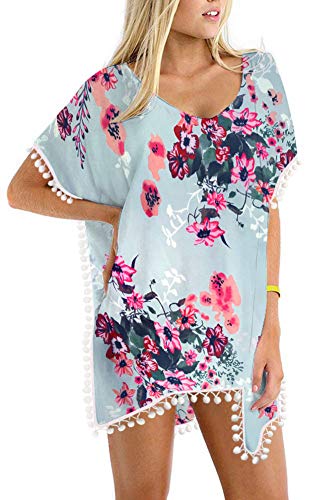 Buy Adreamly Women's Pom Pom Trim 