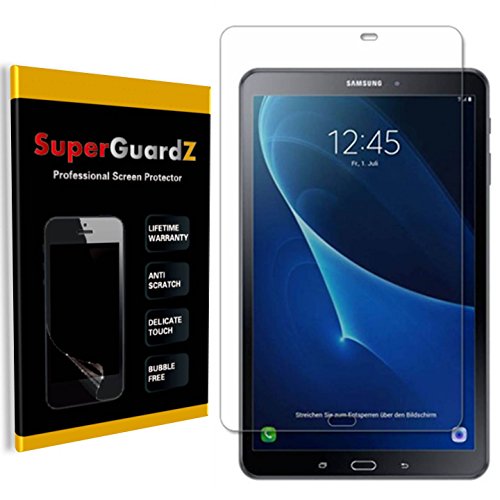 [3-Pack] For Samsung Galaxy Tab A 10.1 (2016 Release) - SuperGuardZ Screen Protector, Ultra Clear, Anti-Scratch, Anti-Bubble [Lifetime Replacements]