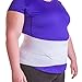 BraceAbility Women's 4XL Plus Size Back Brace for Females with Lower Back Pain & Bigger Hips up to 69
