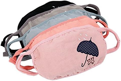 Ayygift 5pcs Women's Winter Thicken Face Mouth Mask Windproof Muffle Muzzle (a)
