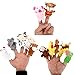 Finger Puppets Finger toys,Danibos 12pcs Velvet Small Animal Baby Stories Helper, Christmas Finger Puppets for Baby, Kids (finger toy) (finger toy(12pcs animal))