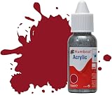 Humbrol No 20 Crimson Gloss Model Paint 14ml Acrylic Hobby Paint