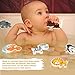 Coogam Foam Animal Bath Toy Floating EVA Animals Bathtub Sticker Set Water Playing Preschool Early Learning Educational Gift for 1 2 3 Years Old Toddlers Baby Kids (18 Pcs)