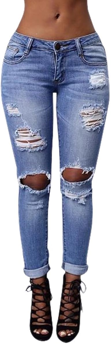 Ripped jeggings uk Clearance