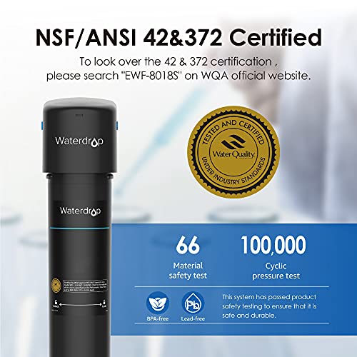Waterdrop 17UB Under Sink Water Filter System, NSF/ANSI 42 Certified