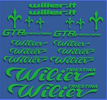 PEGATINAS WILIER GTR GRAN TURISMO DR1111 STICKERS AUFKLEBER DECALS AUTOCOLLANTS ADESIVI BIKE CYCLE ROAD RACE