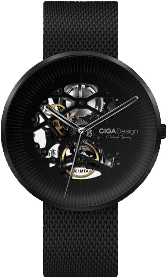 Fenteer CIGA Design My Series Wristwatch Hollowed Out Machine Watch Men Wrist Watch