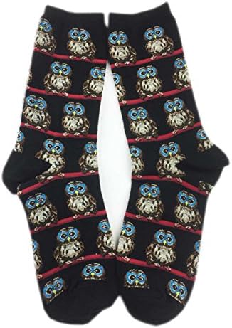 Aesthetinc Women Ballet Dance Medical Mystic Horse Cat Dog Fish Birds Animals Design Novelty Cotton Socks