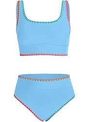 blibean Tween Girl Swimsuits Little Kids Girls