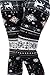 VIV Collection One Size Print Fashion Leggings, Reindeer Snow
