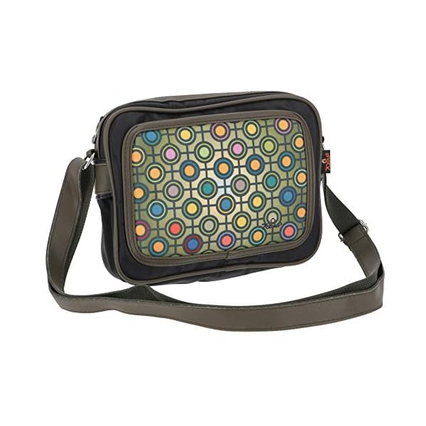 GURU SHOP Kleine Retro Schultertasche Fototasche - Modell 11, Herren/Damen, Synthetisch, 20x23x6 cm, Alternative…