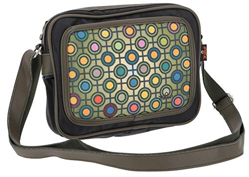 GURU SHOP Kleine Retro Schultertasche Fototasche - Modell 11, Herren/Damen, Synthetisch, 20x23x6 cm, Alternative…