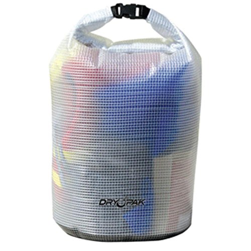 Dry Pak Roll Top Dry Gear Bag - 9-1-2 x 16 - Clear