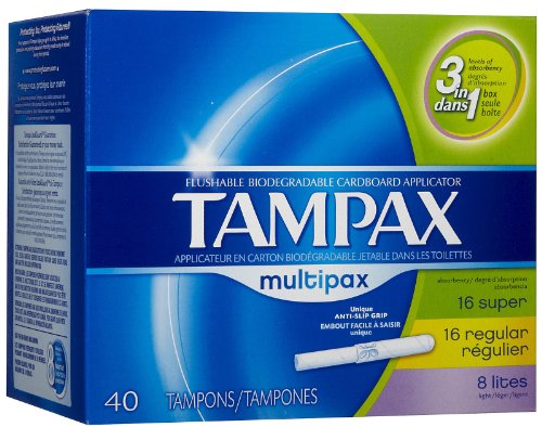 Tampax Multi-Pack Size 40s