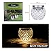 Nekepy Solar Powered Lights, Solar Table Lights, Outdoor&Indoor Waterproof Led Night Light for Bedroom Yard Patio Decorations, 4 Pack