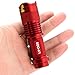 Sidiou Group 7W 300LM Mini CREE LED Flashlight Torch Adjustable Focus Zoom Light Lamp (3 Mode Red)