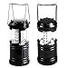 High Quality 2 Count Ultra Bright Camping Lantern which for Hiking, Emergencies, Hurricanes, Outages, Storms, Camping and Multi Purpose - Black - Divine LEDs