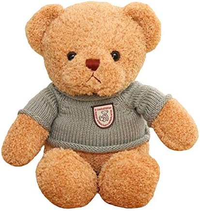 VSFNDB Teddy Bear Plush Toy Giant Huge Cuddly Stuffed Animal Doll Pillows with Sweater- Super Soft Bear Figures for Kids Gift PARTY Favors - 20"