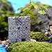 Mini Square Castle Dollhouse Landscape Bonsai Craft DIY Home Garden Decor