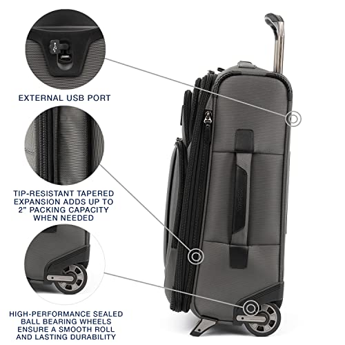 Travelpro Crew Versapack Softside Expandable 2 Wheel UprightLuggage