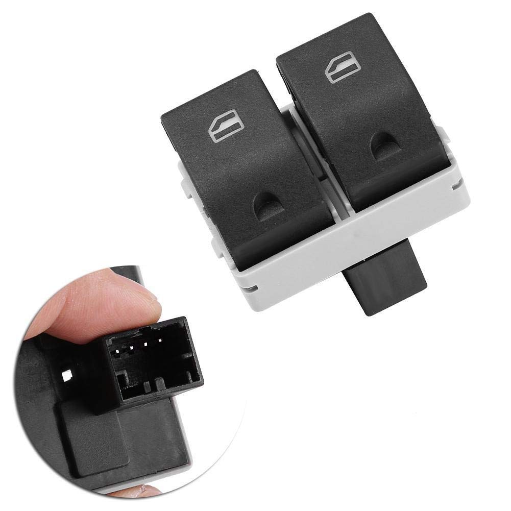 KSTE Electric Window Switch - Electric Power Window Control Regulator Switch For VW Seat Ibiza Cordoba 6Q0 959 858.