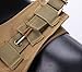 Hannah fit Tactical Molle Airsoft Vest Paintball Combat Soft Vest Tan …