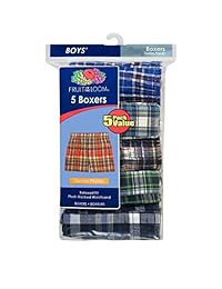 Fruit of the Loom boxer tejido, cintura expuesta y cubierta, para hombre (paquete de 5 unidades)