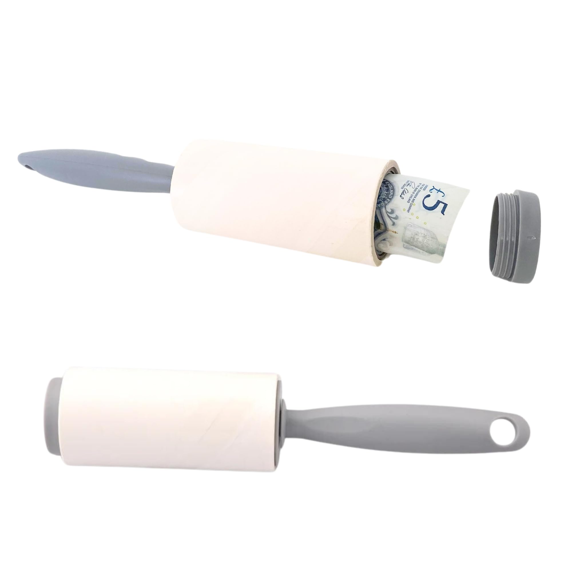 Secret Stash Lint Roller Hidden Compartment Diversion Safe - Discreet Storage Device for Festivals, Concerts, Music Events, Raves, Parties, Home - Conceal Valuables, Cash, Jewelry, and More