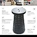 2021 Upgraded Folding Stool Lightweight Yet More Sturdy with Load Capacity , Retractable Collapsible Telescopic Camping Seat for Adults, Lightweight Sturdy Adjustable Stools for Travel,Garden,Fishing