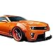 Front Bumper Lip Compatible With 2010-2015 Chevrolet Camaro ZL1, MB Style Black PP Bump Lower Body Protection Avoid Against Collision by IKON MOTORSPORTS, 2011 2012 2013 2014