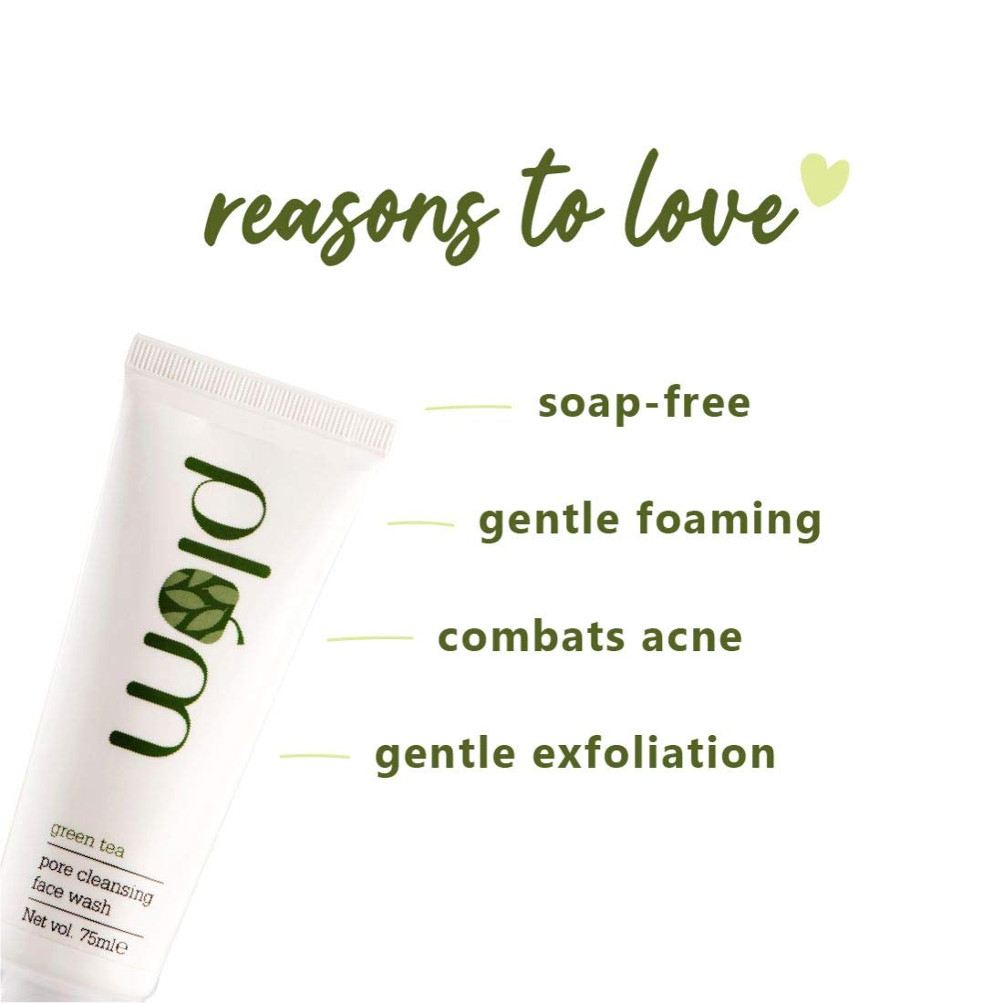 plum face wash green tea