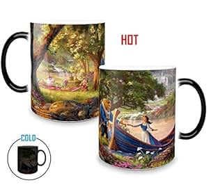 Amazon.com: Morphing Mugs Thomas Kinkade Disney's Beauty ...