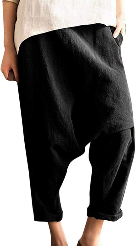 plus size harem pants amazon