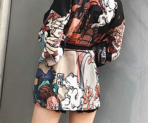 Japanese Kimono Traditional Yukata Women Kimono Cosplay Japanese Traditional Japanese Kimonos V730,2,One Size - Thumbnail 5