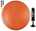 Wacces Inflatable Stability Balance Disc with Smart Pump, ( Orange )