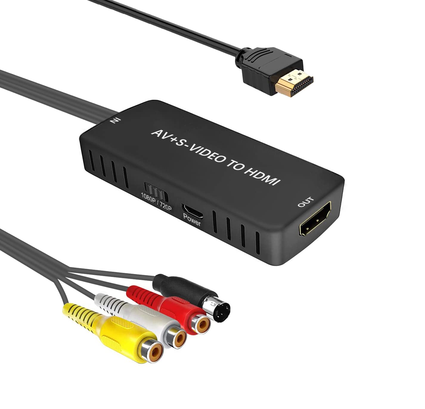 LVY SVideo to HDMI Video Converter, AV to HDMI