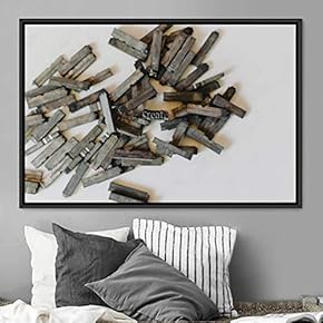 signwin Framed Canvas Wall Art Pressed Quotes 3D...