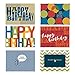 Canopy Street Snappy Birthday Cards / 36 Note Cards And Envelopes / 6 Colorful Birthday Designs / 4 5/8