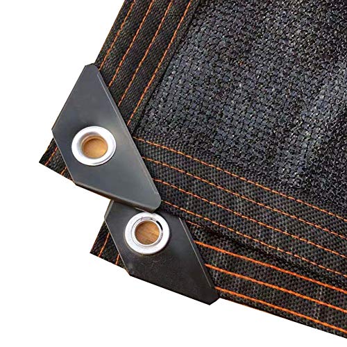 SYY Sonnensegel Schattennetz, Verdickte Und Verschlüsselte Schwarze Markise, 95% Sonnenschutz Und UV-Schutz, Großer…