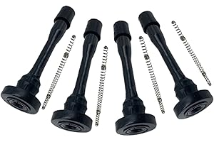 BRRTMTPAOK 4pcs MD362907 Ignition Coil Rubber Boot with Spring Spark Plug for Mitsubishi for Eclipse for Galant for Lancer fo