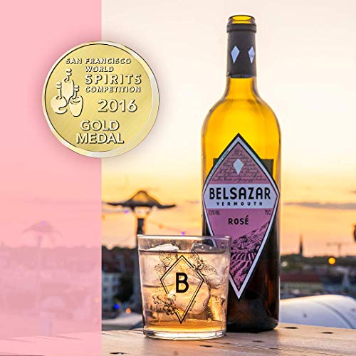 Belsazar Rose, Wein-Aperitif, vom Berliner Lebensgefühl inspiriert, gefertigt im Schwarzwald, ideal als Sommergetränk im Rose und Tonic, 14,5 Prozent vol, 750ml Einzelflasche – Bild 2