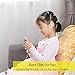 wiwoo B4 MP3 Player for Kids, 8GB Portable Cute Cartoon Music Player with Fun Game FM Radio Voice Recorder E-Book Video Play Photo Viewer (Pink)