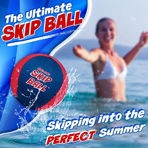 Ultimate Skip Balls Fun Water Beach Toys, Swimming Pool Games for