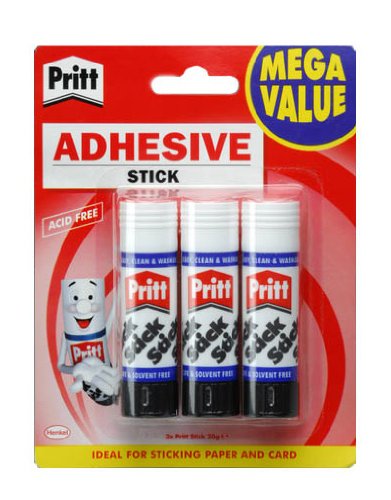 Pritt Stick Medium 22g, 3 Pack