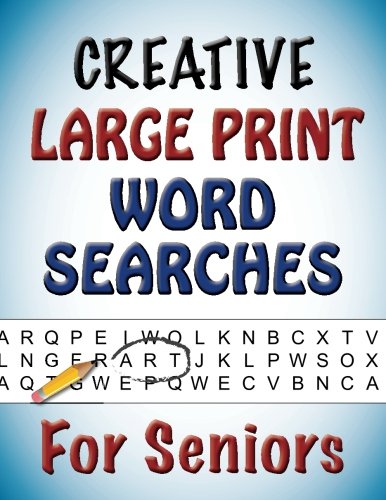 Creative Large Print Word Searches for Seniors